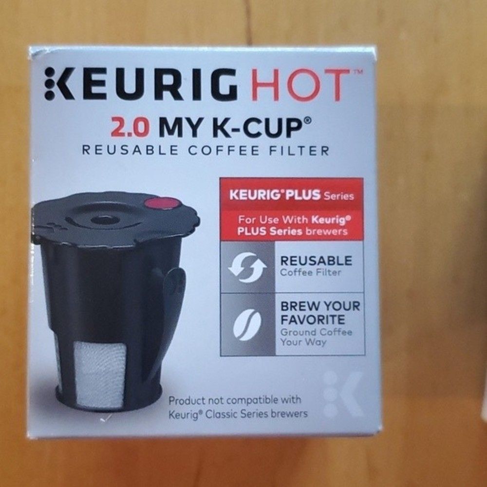 KEURIG HOT MY K CUP 2.0 REUSABLE COFFEE  FILTER